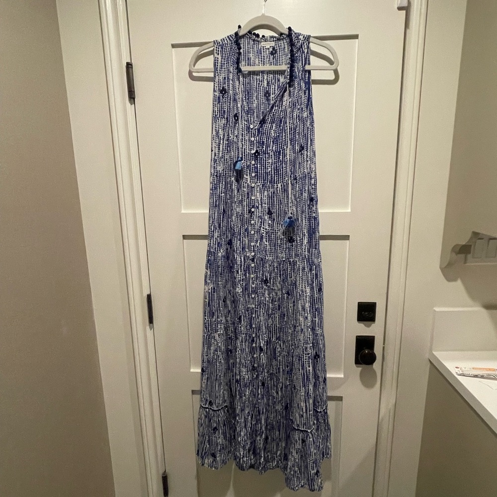 Poupette St. Barth caftan printed dress